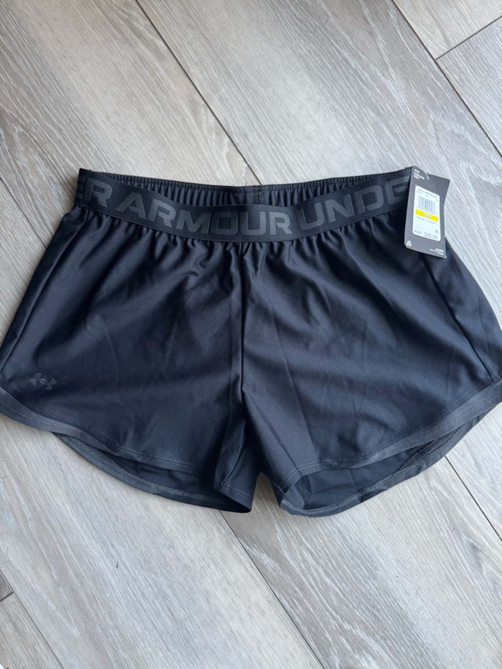 Under Armour Black Athletic Running Shorts